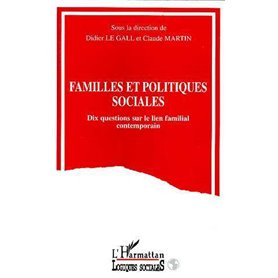 FAMILLES ET POLITIQUES SOCIALES