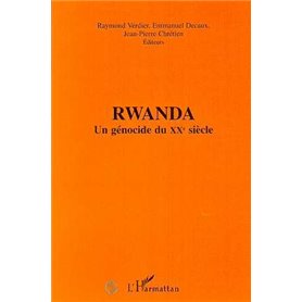 Rwanda un génocide du XXème siècle