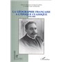 La géographie française à l'époque classique (1918-1968)