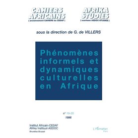 Phénomènes informels et dynamiques culturelles en Afrique