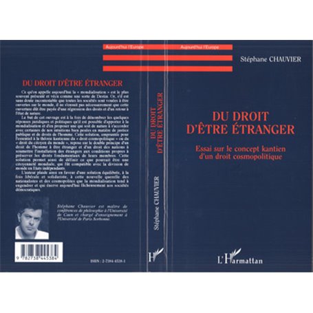 Du droit d'être étranger