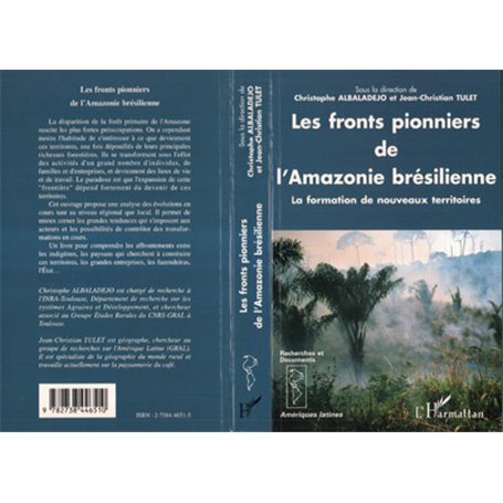 Les fronts pionniers de l'Amazonie brésilienne