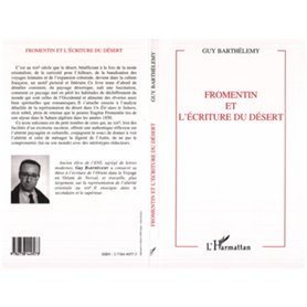 Fromentin et l'écriture du désert