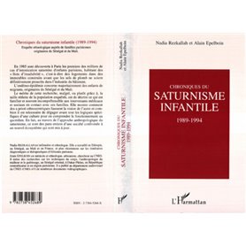 Chroniques du saturnisme infantile 1989-1994