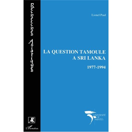 La question tamoule à Sri Lanka 1977-1994