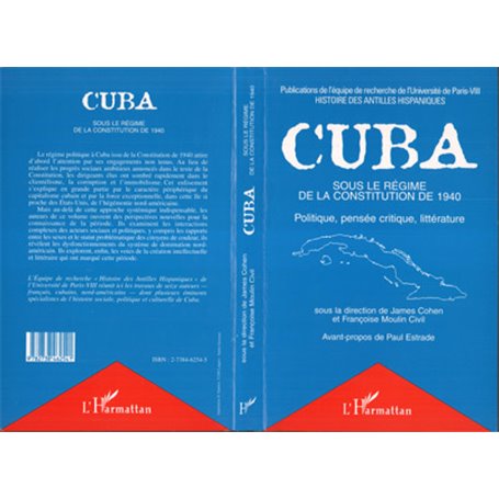 Cuba sous le régime de la Constitution de 1940