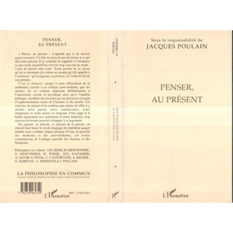 Penser, au Présent