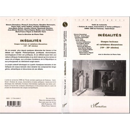 INÉGALITÉS