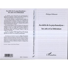 Au-delà de la Psychanalyse : les Arts et la Littérature