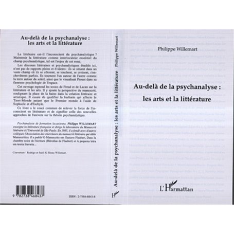 Au-delà de la Psychanalyse : les Arts et la Littérature