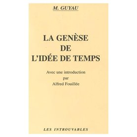 La Genèse de l'idée de Temps