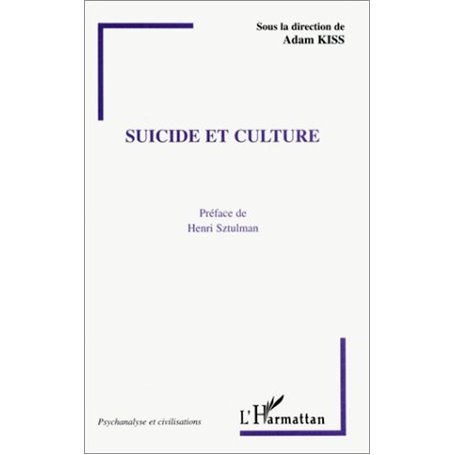 SUICIDE ET CULTURE