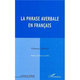 La phrase averbale en français