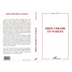 DRISS CHRAÏBI EN MARGES