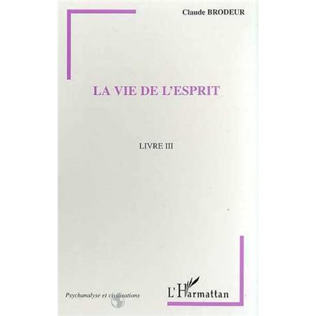 LA VIE DE L'ESPRIT