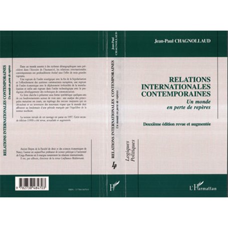 RELATIONS INTERNATIONALES CONTEMPORAINES