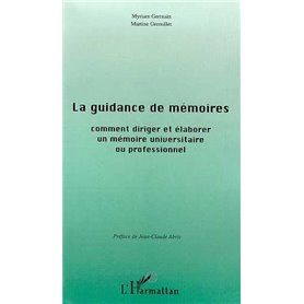 LA GUIDANCE DE MEMOIRES