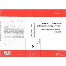 CITOYENNES (DES) SUISSES CONTRE L'ÉLITE POLITIQUE
