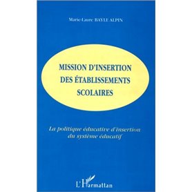 MISSION D'INSERTION DES ÉTABLISSEMENTS SCOLAIRES