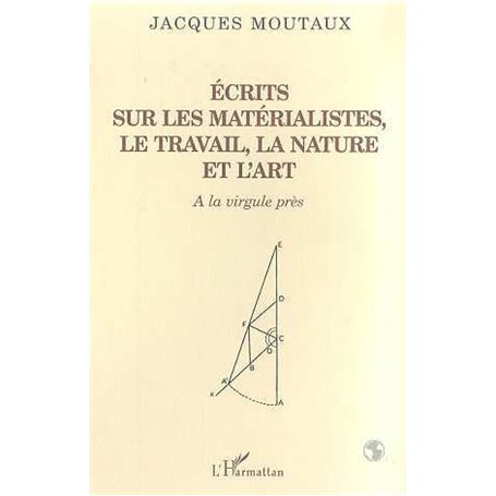 ECRITS SUR LES MATERIALISTES LE TRAVAIL LA NATURE ET L'ART