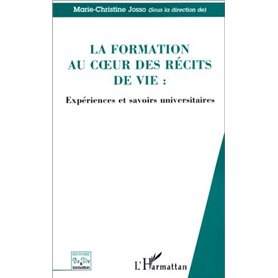 LA FORMATION AU CŒUR DES RECITS DE VIE