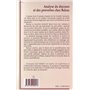 ANALYSE DU DISCOURS ET DES PROVERBES CHEZ BALZAC