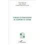 FORMES ET FORMATIONS DU RAPPORT AU SAVOIR