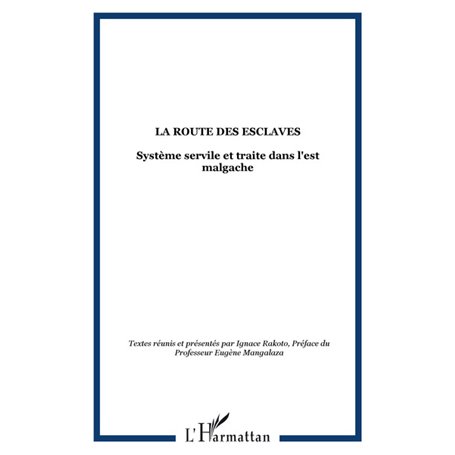 LA ROUTE DES ESCLAVES