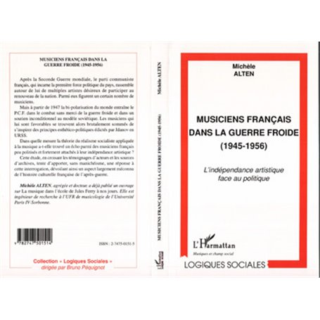 MUSICIENS FRANÇAIS DANS LA GUERRE FROIDE (1945-1956)