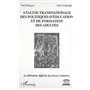 ANALYSE TRANSNATIONALE DES POLITIQUES D'ÉDUCATION ET DE FORMATION DES ADULTES