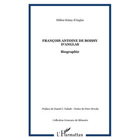 FRANÇOIS ANTOINE DE BOISSY D'ANGLAS