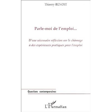 PARLE-MOI DE L'EMPLOI…