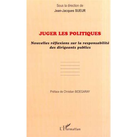 JUGER LES POLITIQUES