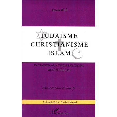 JUDAISME, CHRISTIANISME , ISLAM
