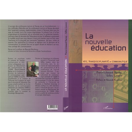 LA NOUVELLE ÉDUCATION NTIC, Transdisciplinarité et Communautique