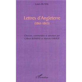 LETTRES D'ANGLETERRE (1861-1865)