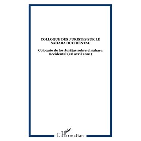 COLLOQUE DES JURISTES SUR LE SAHARA OCCIDENTAL
