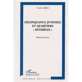 DÉLINQUANCE JUVÉNILE ET QUARTIERS " SENSIBLES "