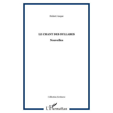 Le chant des syllabes