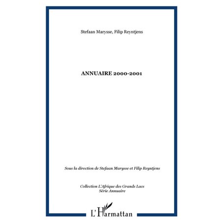 Annuaire 2000-2001