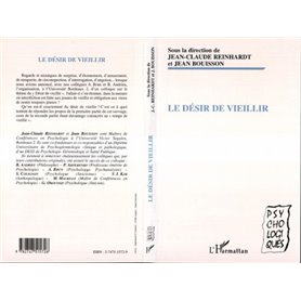 LE DÉSIR DE VIEILLIR