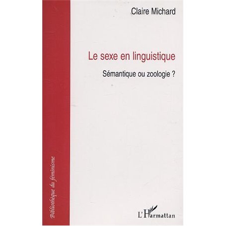 SEXE EN LINGUISTIQUE