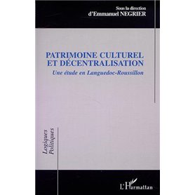 PATRIMOINE CULTUREL ET DÉCENTRALISATION