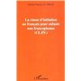 LA CLASSE D'INITIATION AU FRANÇAIS POUR LES ENFANTS NON FRANCOPHONES (C.L.I.N.)