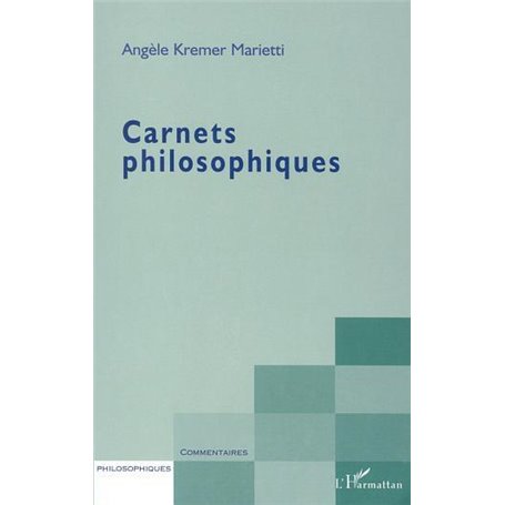 CARNETS PHILOSOPHIQUES