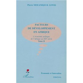 FACTEURS DE DÉVELOPPEMENT EN AFRIQUE