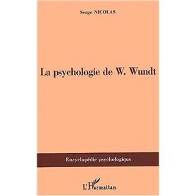 PSYCHOLOGIE DE W.Wundt (1832-1920)