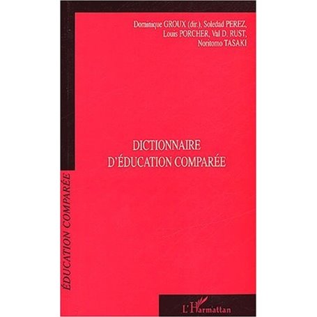 Dictionnaire d'éducation comparée