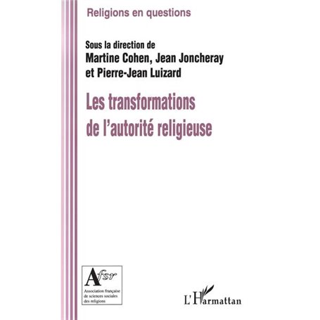 Les transformations de l'autorité religieuse