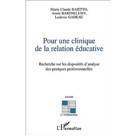 Pour une clinique de la relation éducative